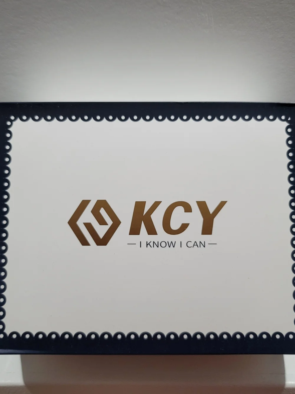 KCY Jewelry Box 2 Layers Large Jewelry Organizer Box Gray Cream